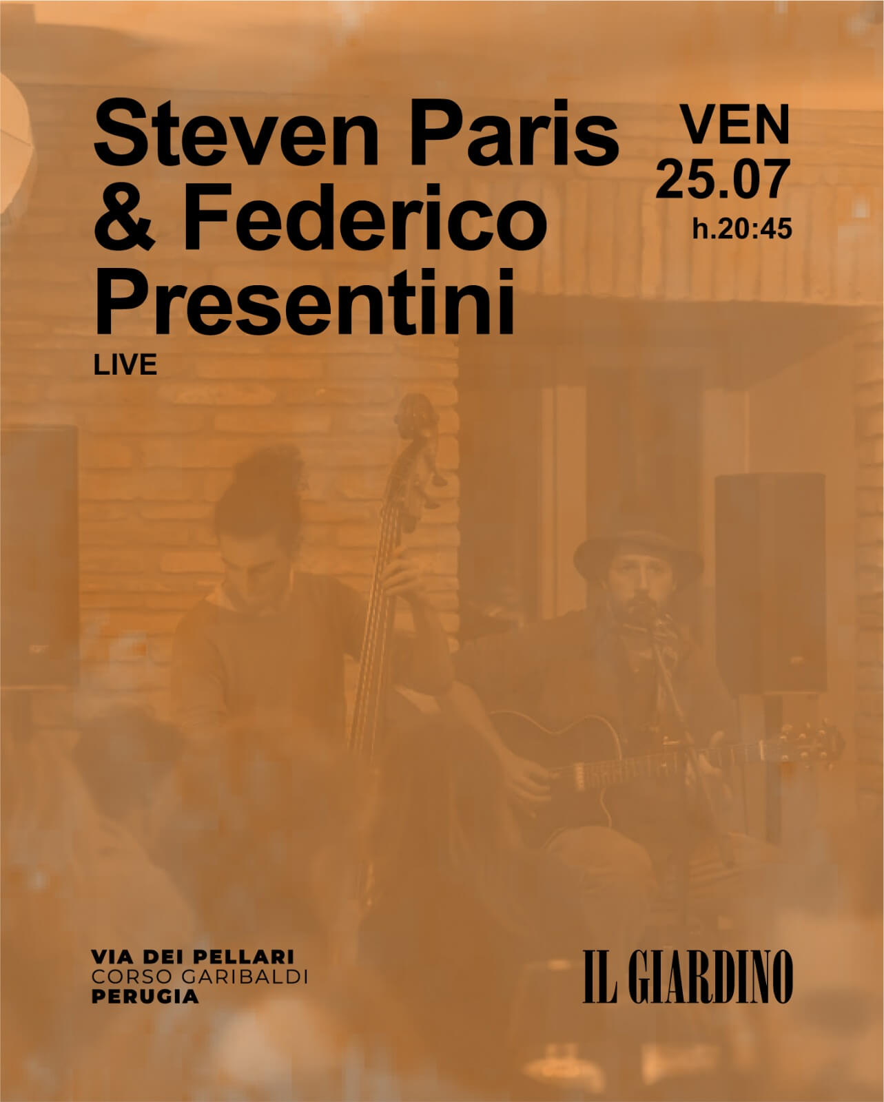 Steven Paris e Federico Presentini-ilgiardino